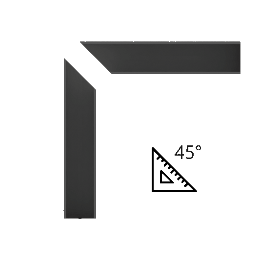 חיתוך 45 מעלות